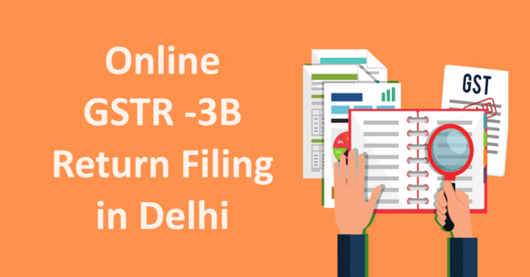 GSTR -3B Return Filing in Delhi