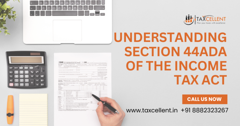 Section 44ADA of the Income Tax Act