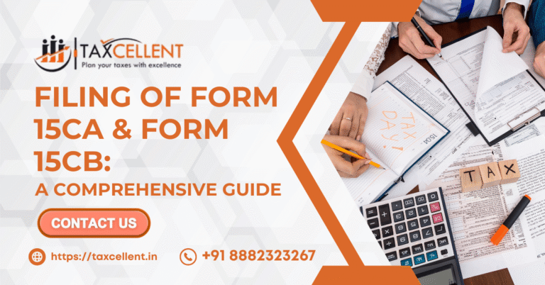 Filing of Form 15CA & Form 15CB