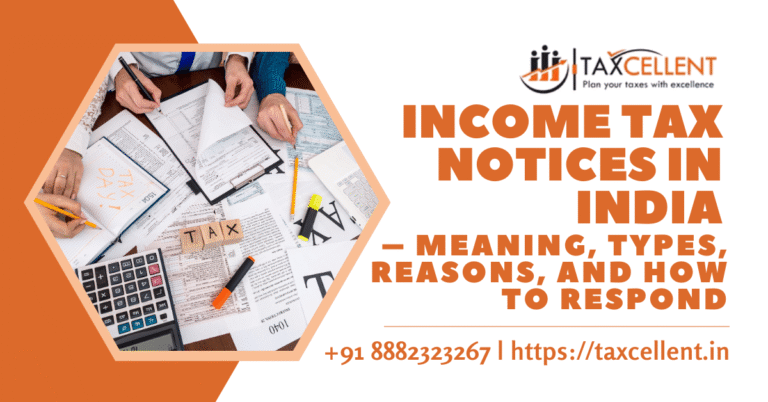 Income Tax Notices in India