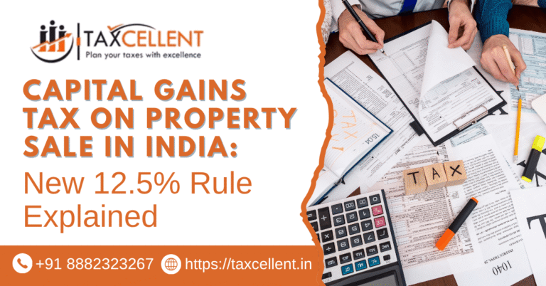 Capital Gains Tax on Property Sale in India