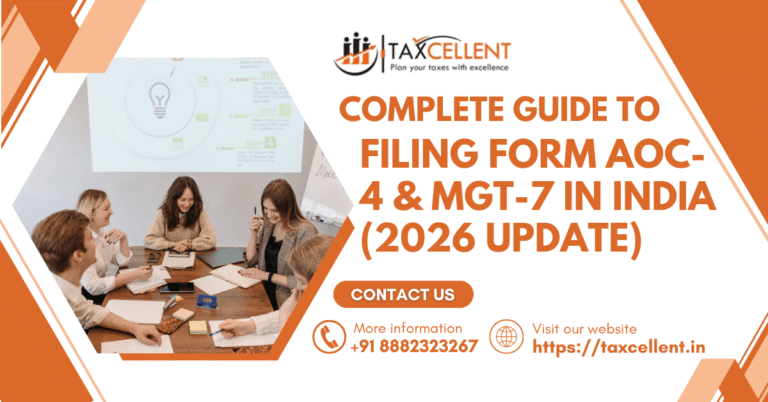 Complete Guide to Filing Form AOC-4 & MGT-7 in India (2026 Update)