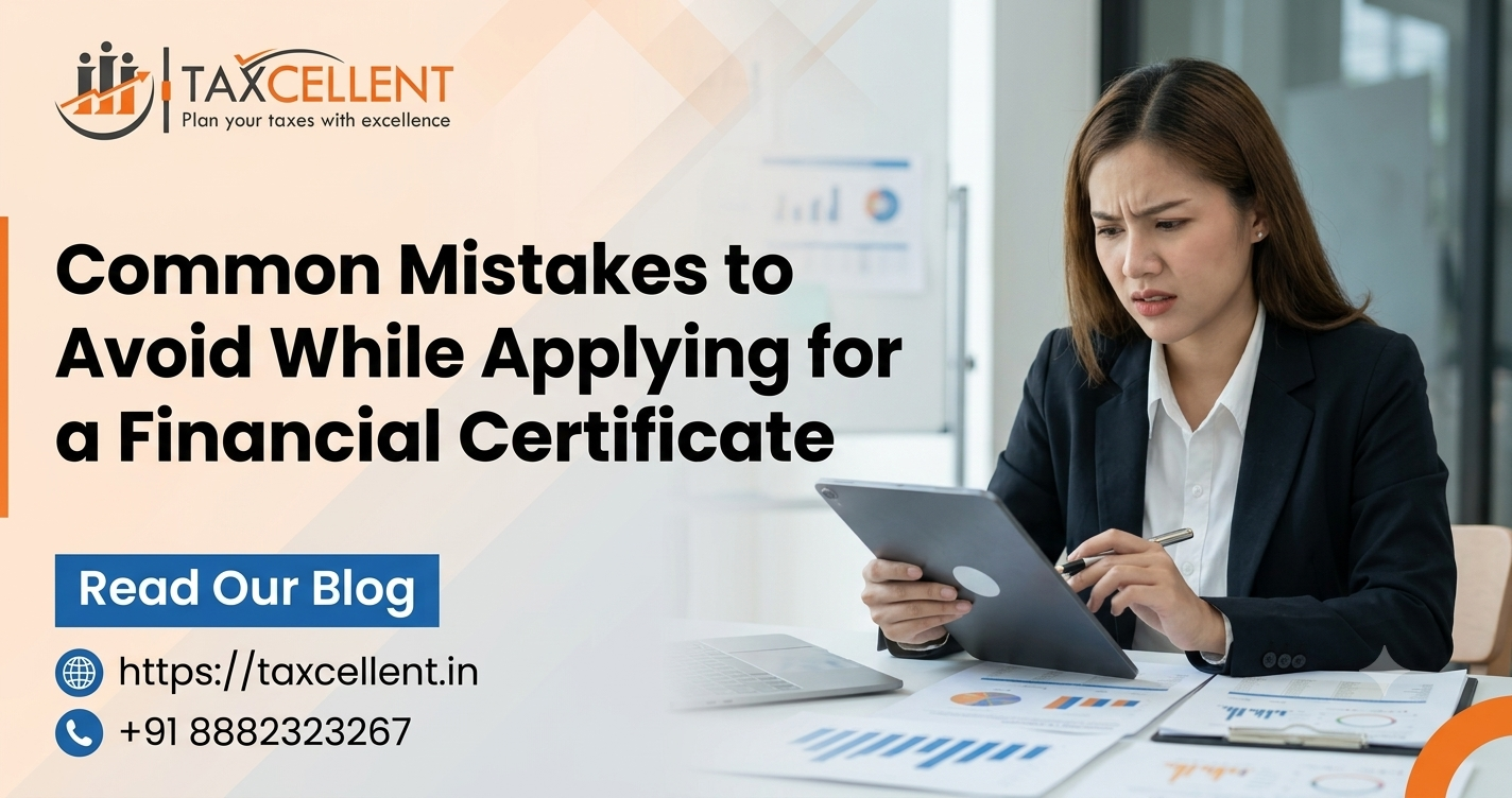 Common Mistakes to Avoid While Applying for a Financial Certificate