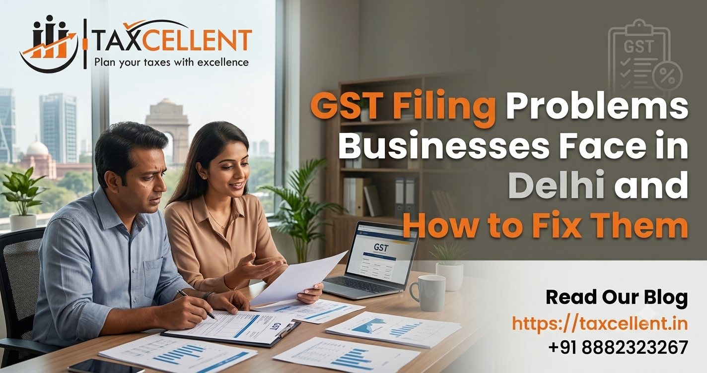 GST Filing Problems Businesses Face in Delhi and How to Fix Them
