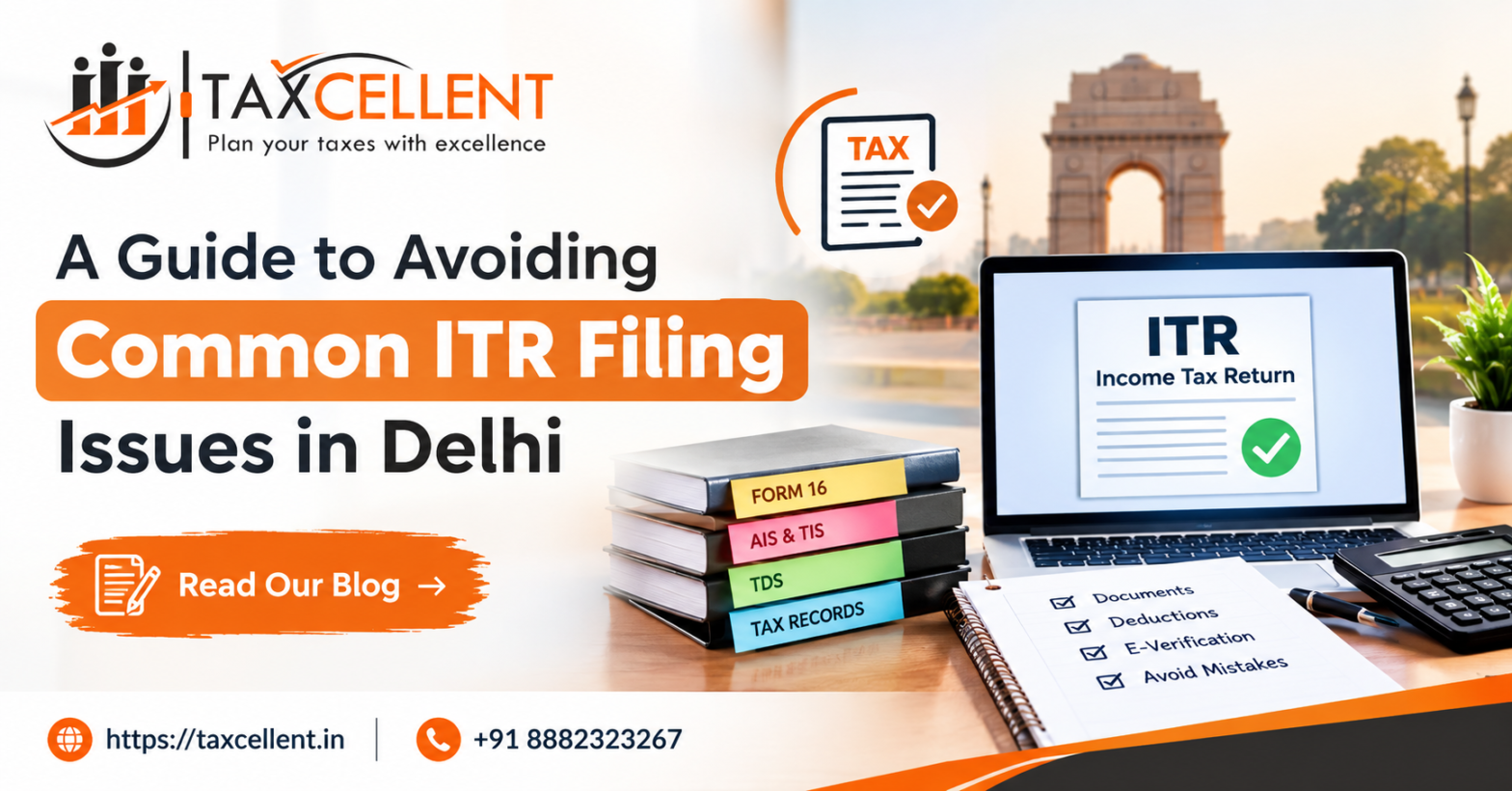 A Guide to Avoiding Common ITR Filing Issues in Delhi