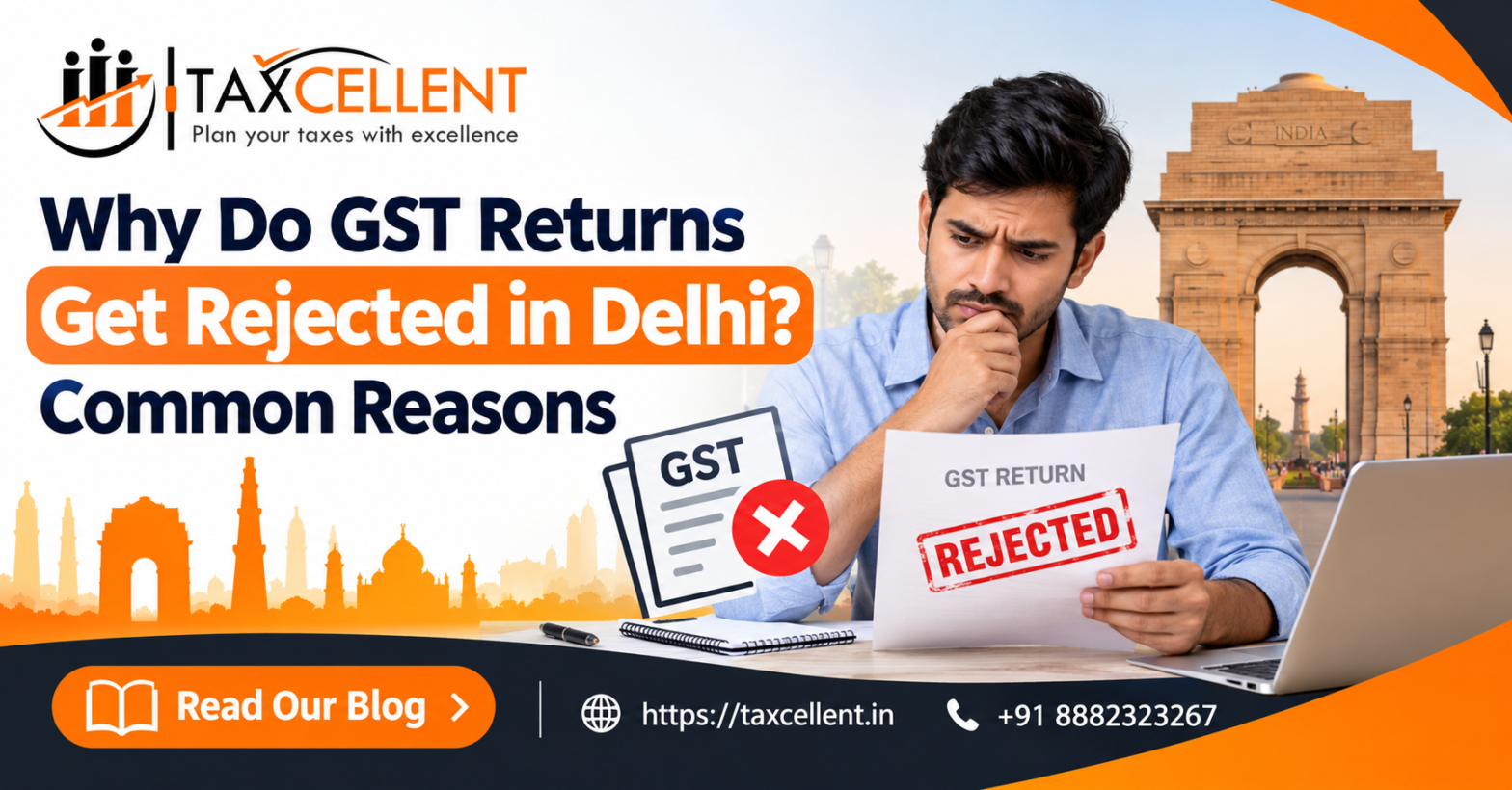 Why Do GST Returns Get Rejected in Delhi? Common Reasons