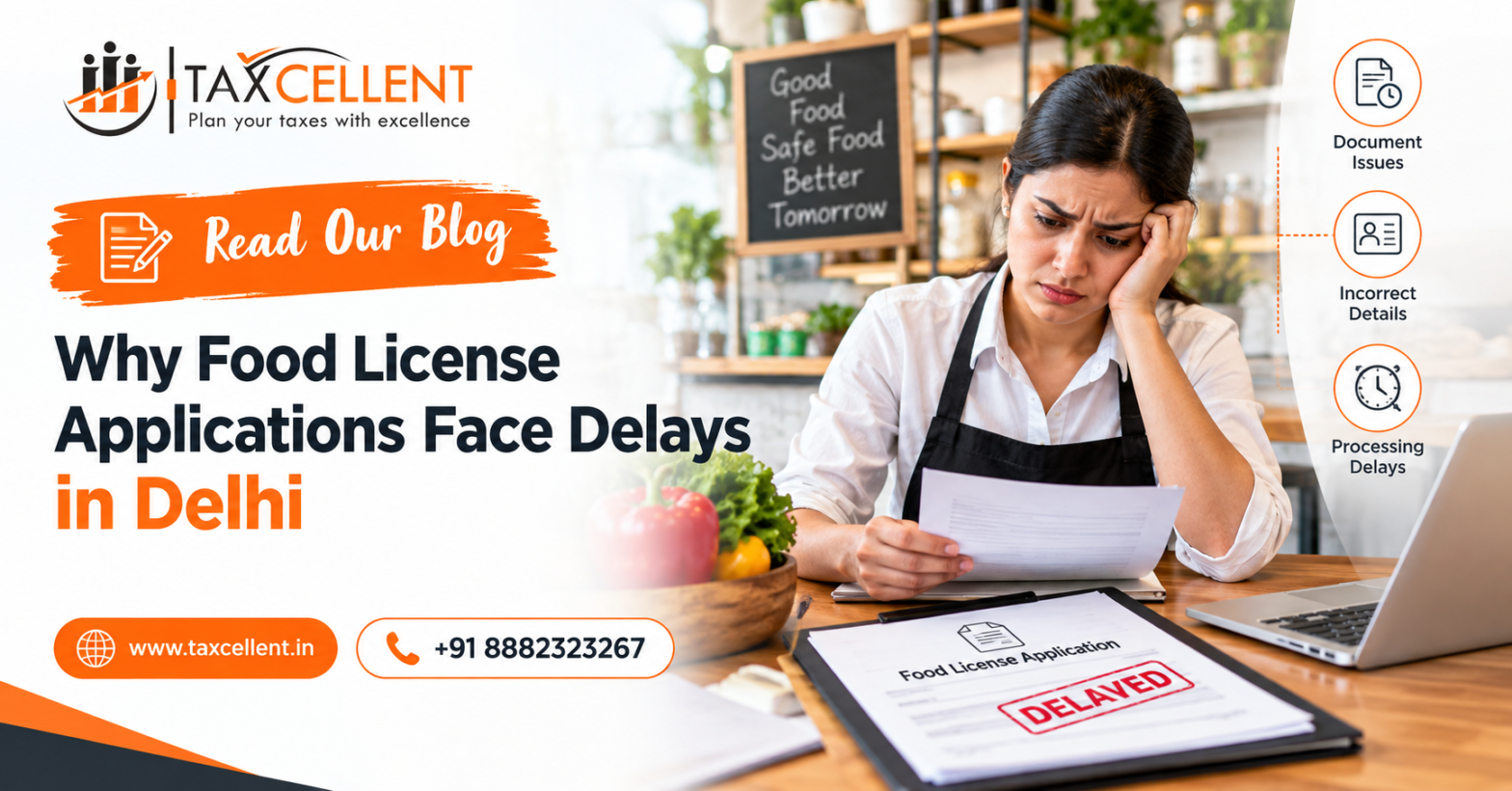 Why Food License Applications Face Delays in Delhi