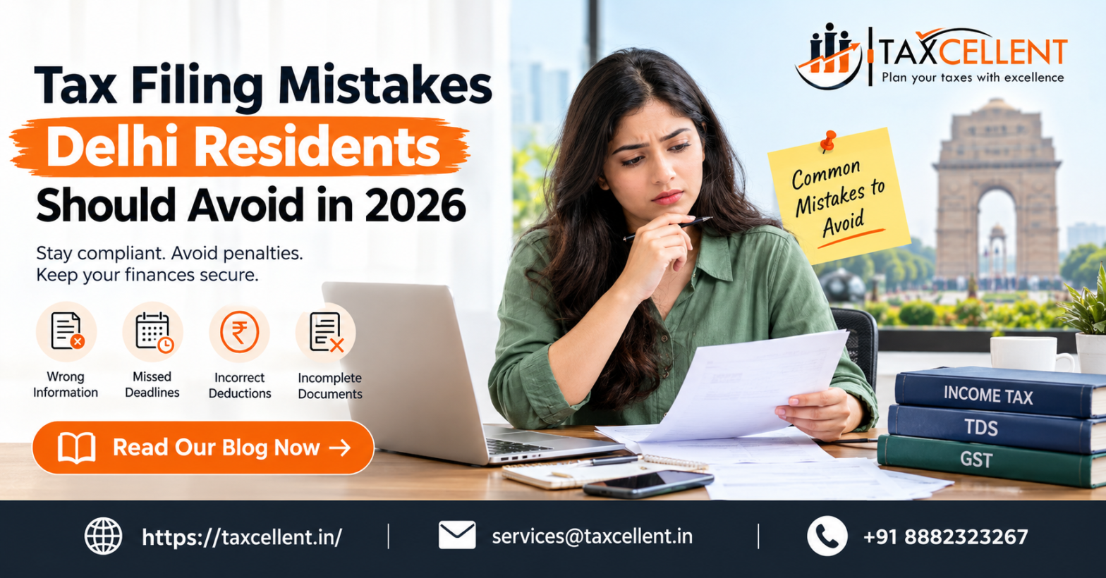 Tax Filing Mistakes Delhi Residents Should Avoid in 2026